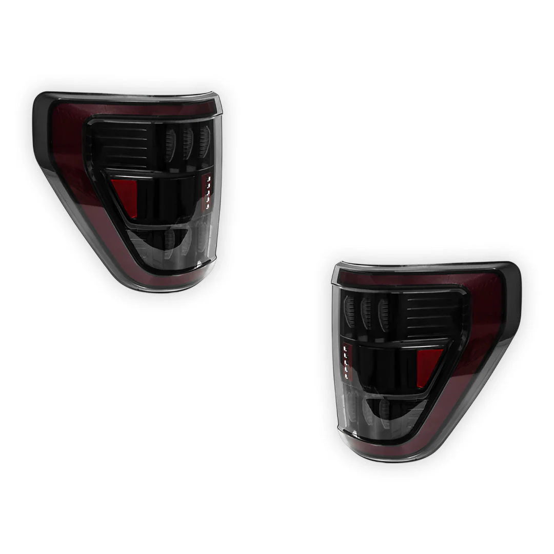 Ford F-150 (2021 - 2023) Smoked Sequential LED Tail Lights LH + RH - Image 6