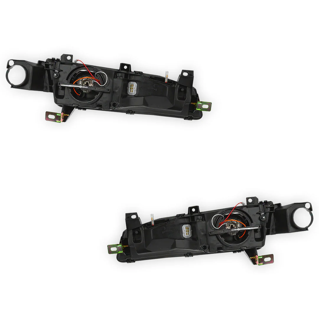 Ford Falcon EF / XH (1994- 1996) Chrome OEM Style Headlights LH + RH - Image 3