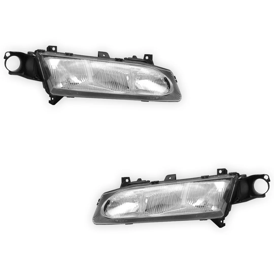 Ford Falcon EL (1996- 1998) Chrome OEM Style Headlights LH + RH - Image 2