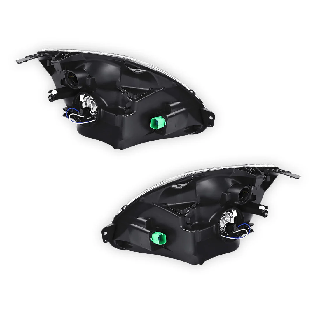 Ford Fiesta WP (2003 - 2005) Headlights LH + RH - Image 3