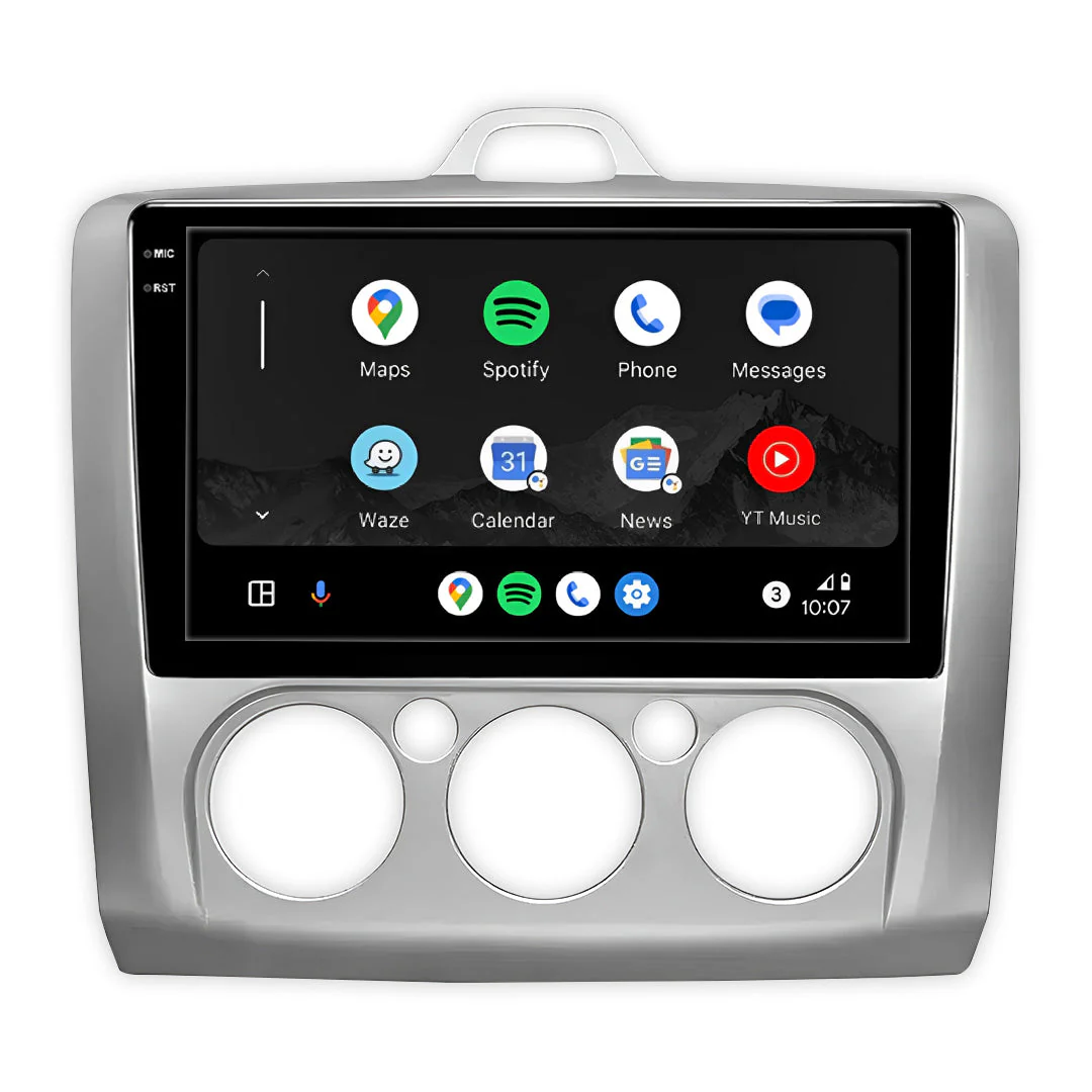 Ford Focus LS / LT (2005 - 2009) 9" 10" Android Screen – Android 16, Wireless Apple CarPlay & Android Auto - Image 3