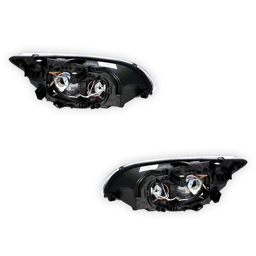 Ford Focus LS / LT (2007 - 2009) Black OEM Style Headlights LH + RH - Image 3