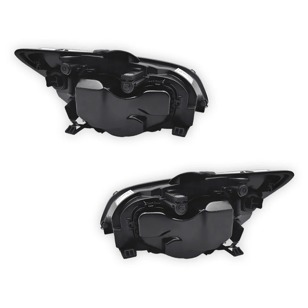 Ford Focus LS / LT (2007 - 2009) Chrome OEM Style Headlights LH + RH - Image 3