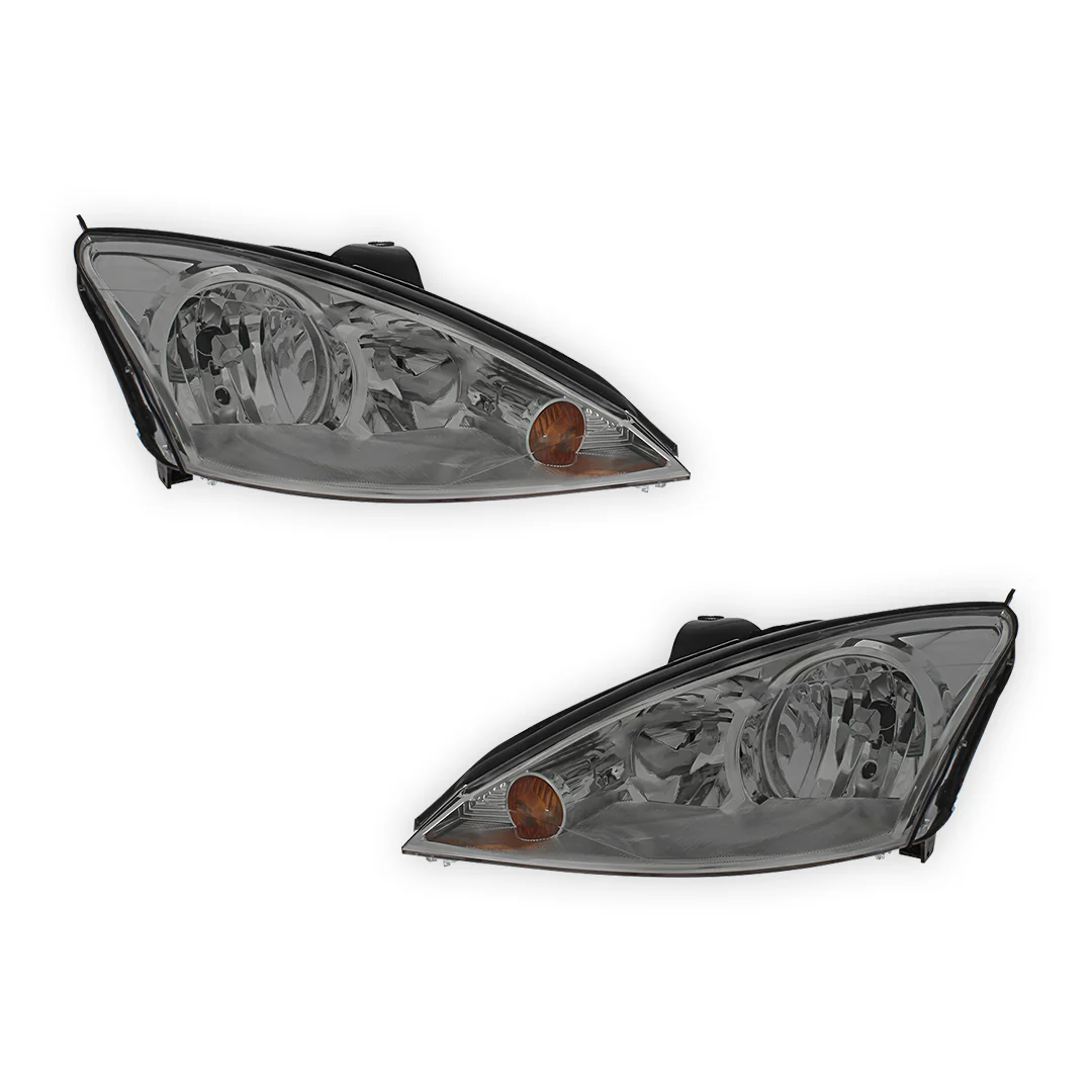 Ford Focus MK1 Chrome Headlights 2001 - 2005 OEM-Style Aftermarket Left & Right - Image 2