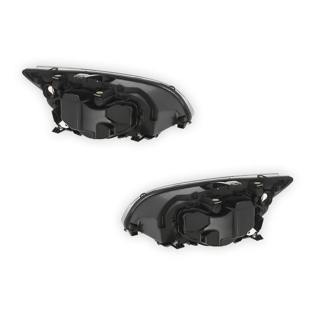 Ford Focus MK2 Black Headlights 2005 - 2008 OEM-Style Aftermarket Left & Right - Image 3