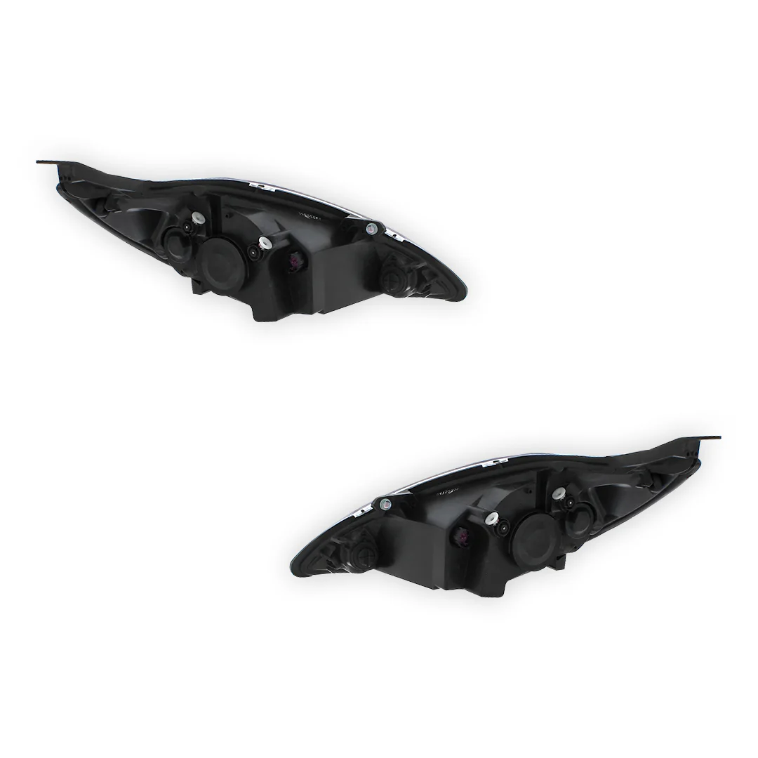 Ford Ka MK2 Black Headlights 2008 - 2017 OEM-Style Aftermarket Left & Right - Image 3