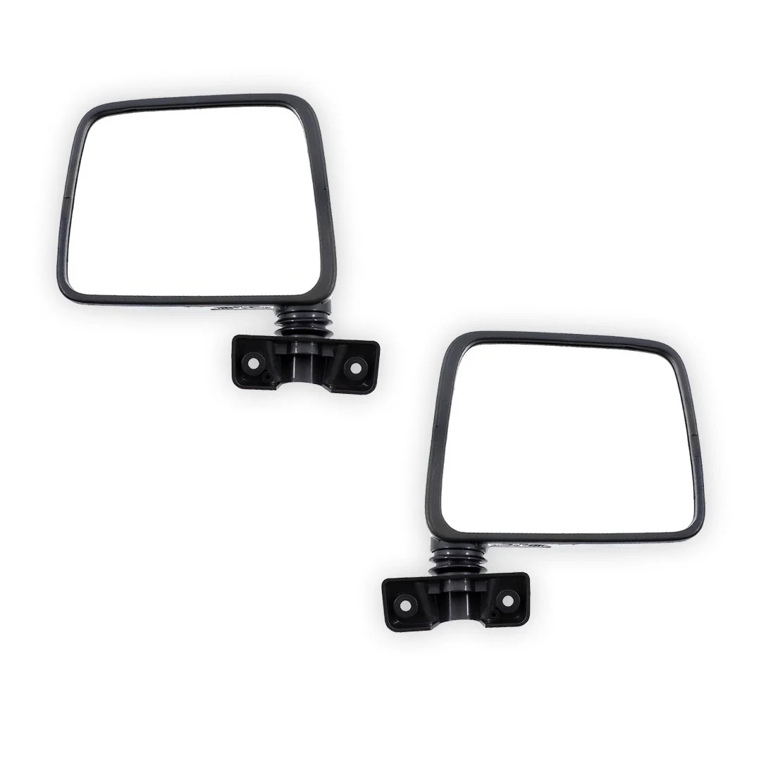 Ford Maverick (1988 - 1993) Smooth Black Door Mirrors LH + RH - Image 2