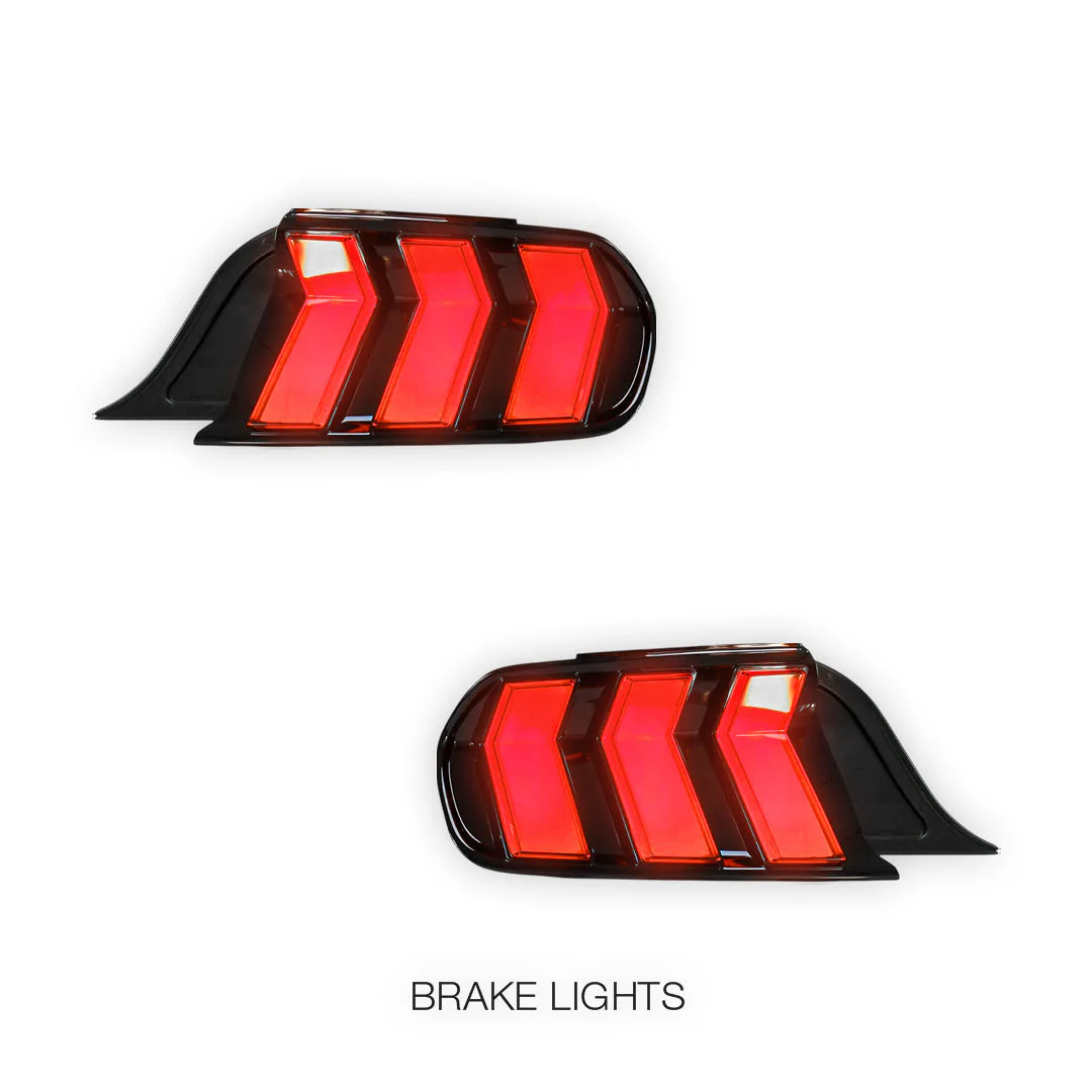 Ford Mustang FM / FN (2015 - 2023) Sequential RGB Full LED Tail Lights LH + RH - Image 4