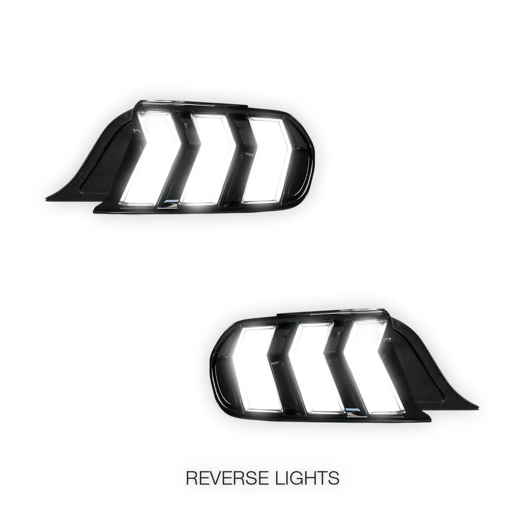 Ford Mustang FM / FN (2015 - 2023) Sequential RGB Full LED Tail Lights LH + RH - Image 5
