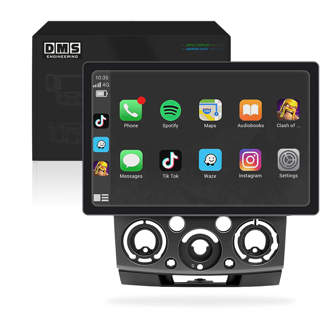 Ford Ranger PJ / PK (2006 - 2011) 9" 13.3" Wireless Android 16 Car Stereo for Apple CarPlay / Android Auto - Image 4