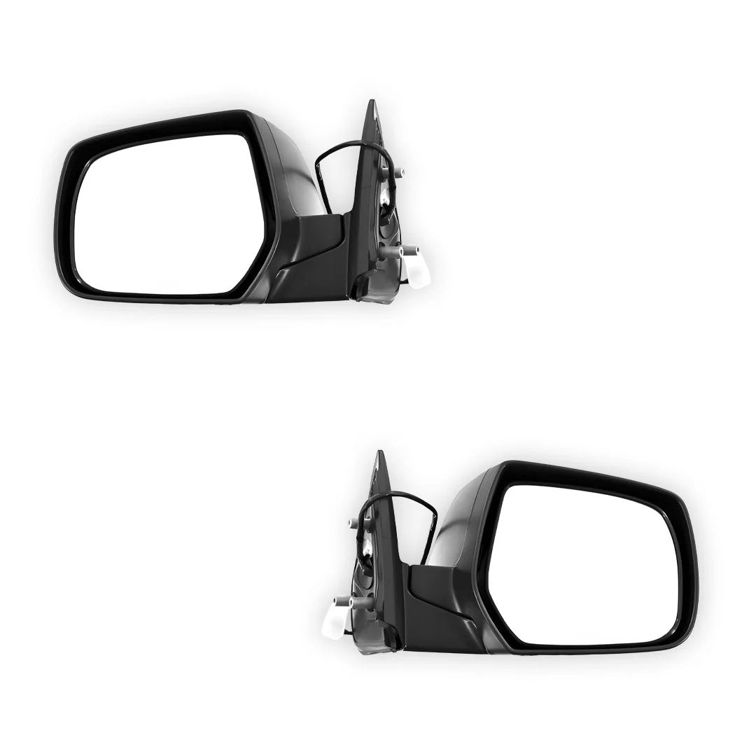Ford Ranger PK (2009 - 2011) Black Electric w/o Door Mirror Lights Assembly LH + RH - Image 2