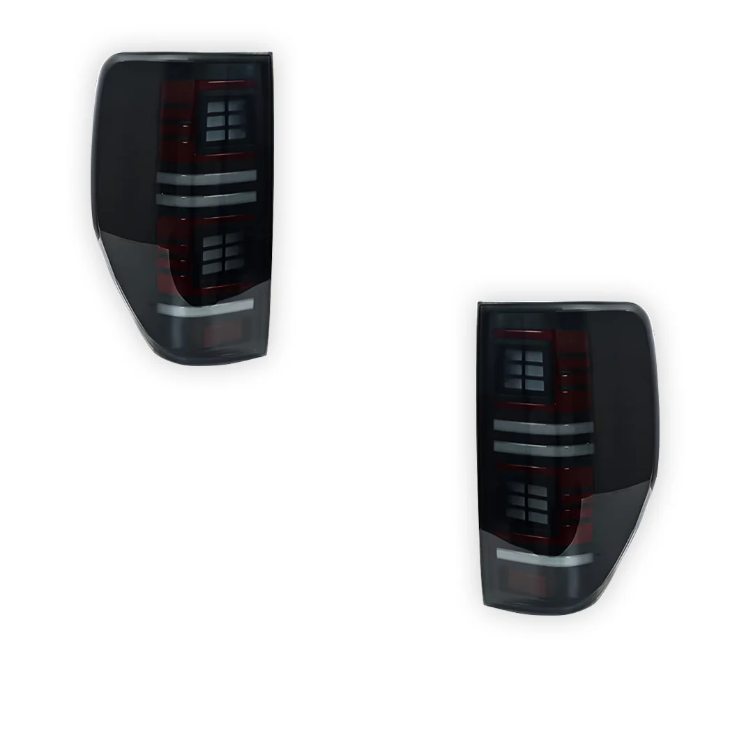 Ford Ranger PX MK1 MK2 MK3 (2011 - 2022) Smoked Block 3D Stripe Bars Sequential Tail Lights LH + RH - Image 7