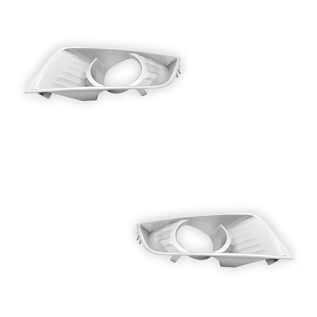 Ford Ranger PX MK2 (2015 - 2018) Genuine Silver Fog Light Covers LH + RH - Image 2