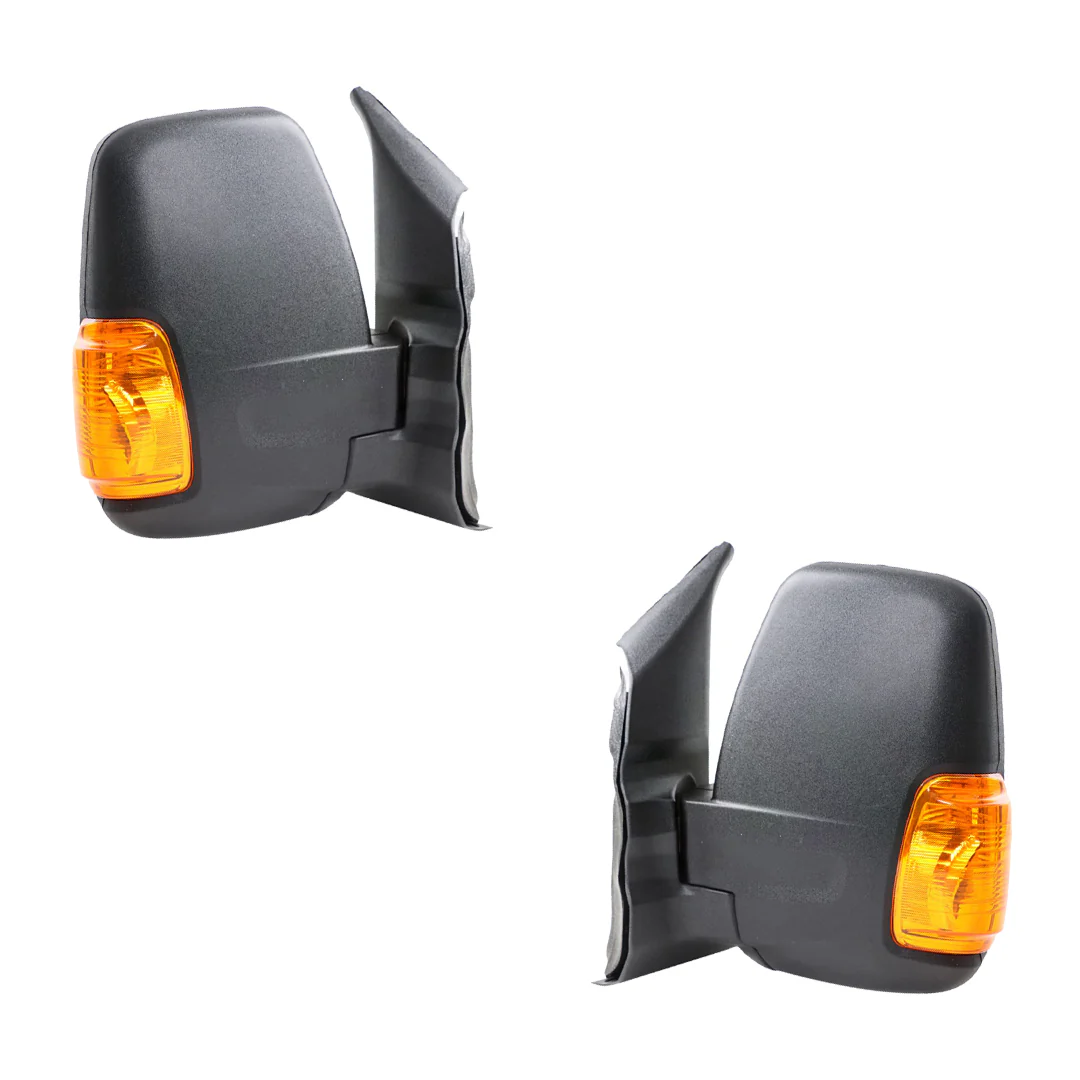 Ford Transit VH / VJ (2000 - 2006) Electric Short Arm, Amber Lens Door Mirrors LH + RH - Image 3
