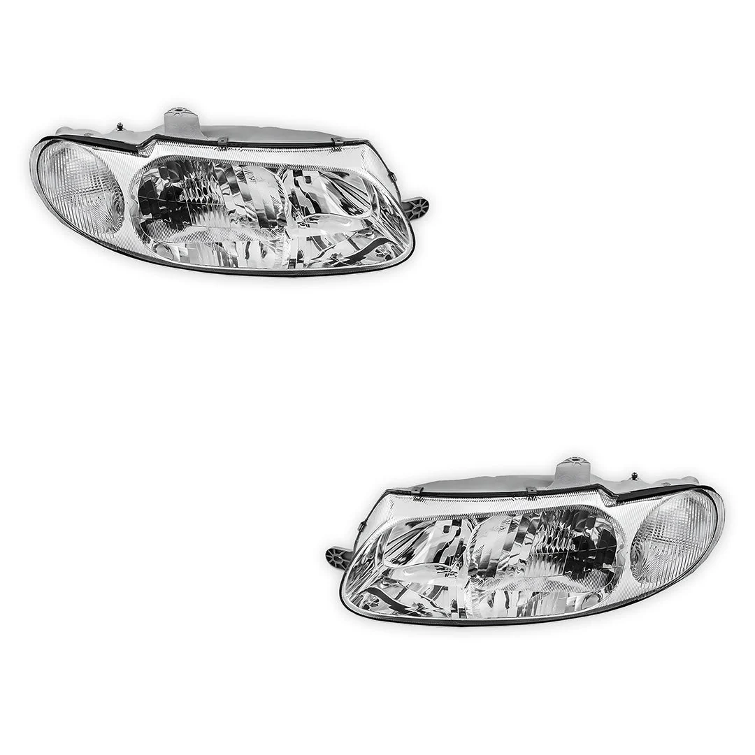 Holden Commodore VT (1997 - 2000) Chrome Headlights LH + RH - Image 2