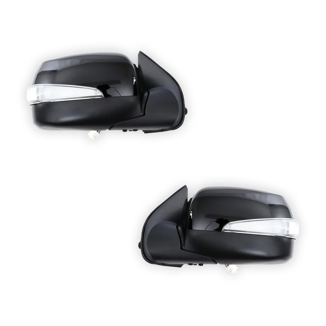 Holden Rodeo RA (2006 - 2008) Electric Black Door Mirrors LH + RH - Image 3