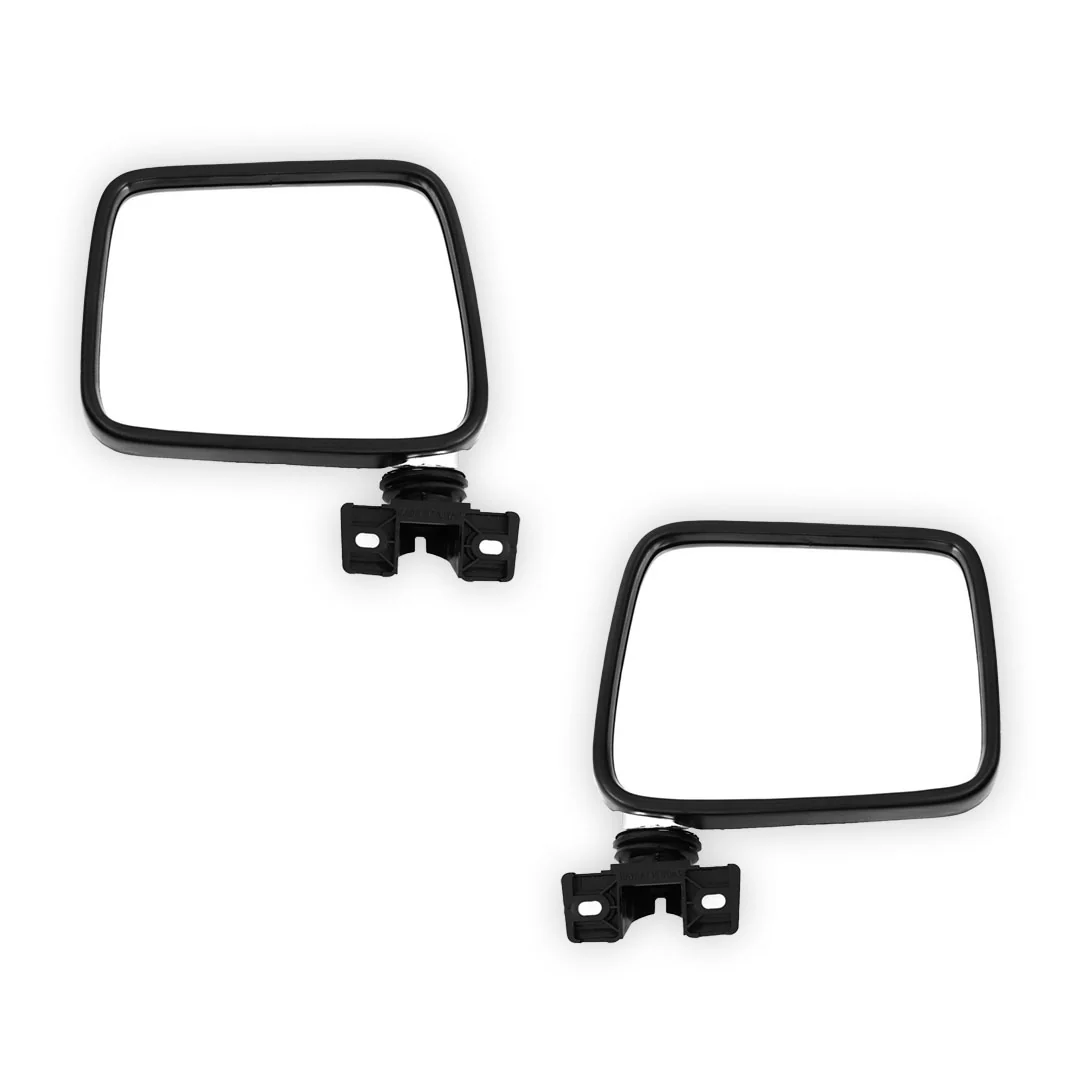 Holden Rodeo TF (1988 - 1997) Chrome Door Mirrors LH + RH - Image 2