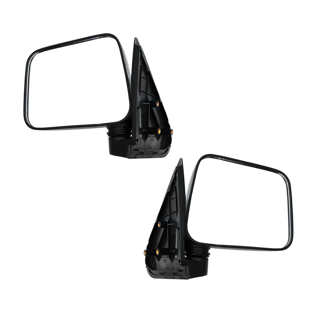Holden Rodeo TF (1997 - 2003) Black Door Mirrors LH + RH - Image 2