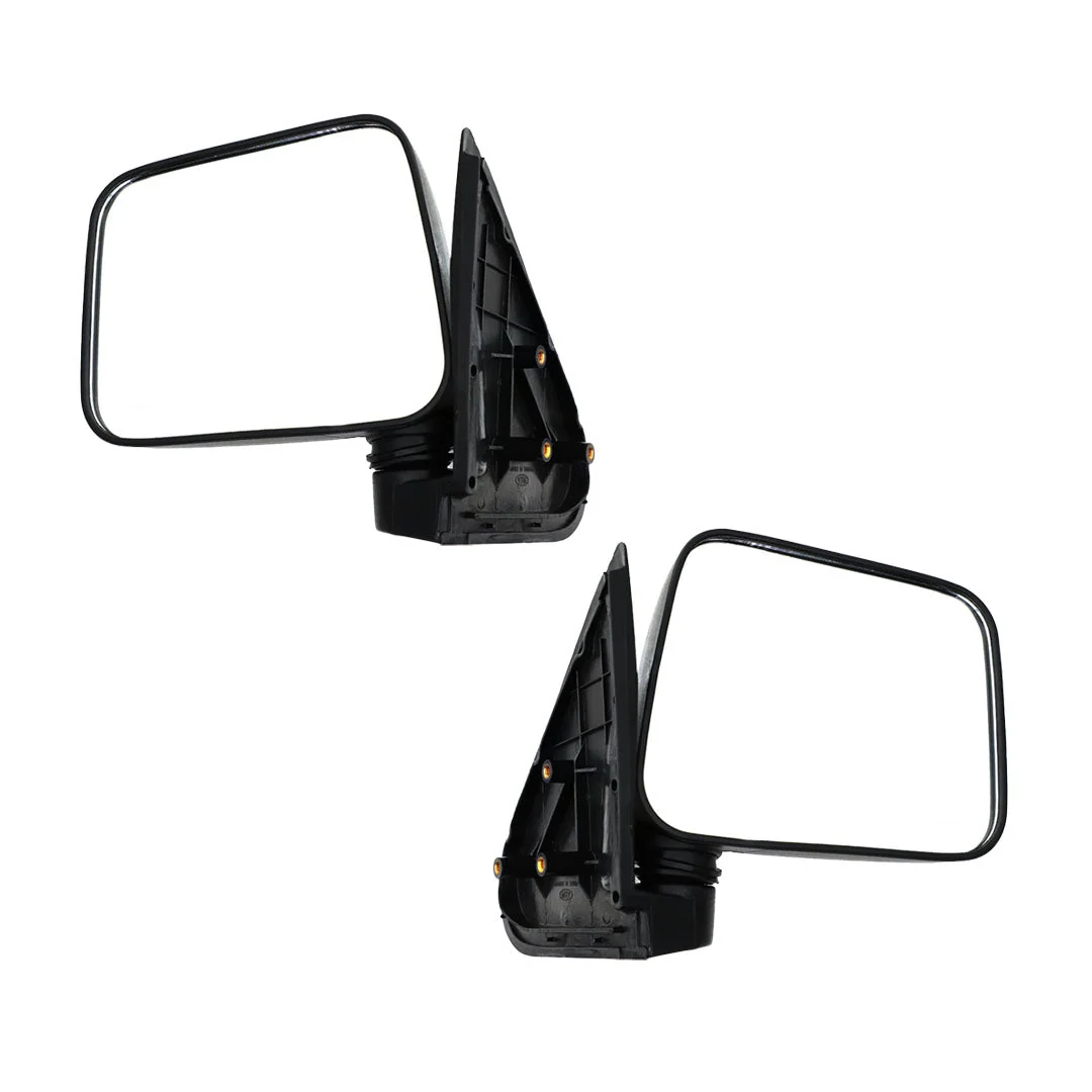 Holden Rodeo TF (1997 - 2003) Black Door Mirrors LH + RH - Image 2