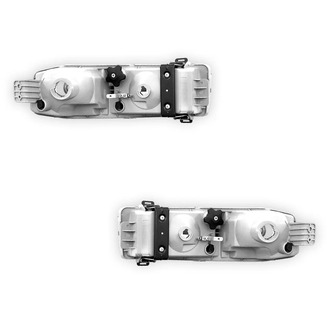 Holden Statesman WK / WL (2003 - 2006) Chrome Fog Lights LH + RH - Image 3