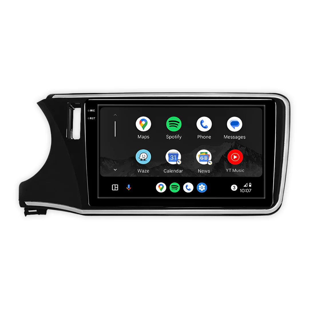 Honda City GM (2014 - 2018) 10" 13.3" Android Screen – Android 16, Wireless Apple CarPlay & Android Auto - Image 4