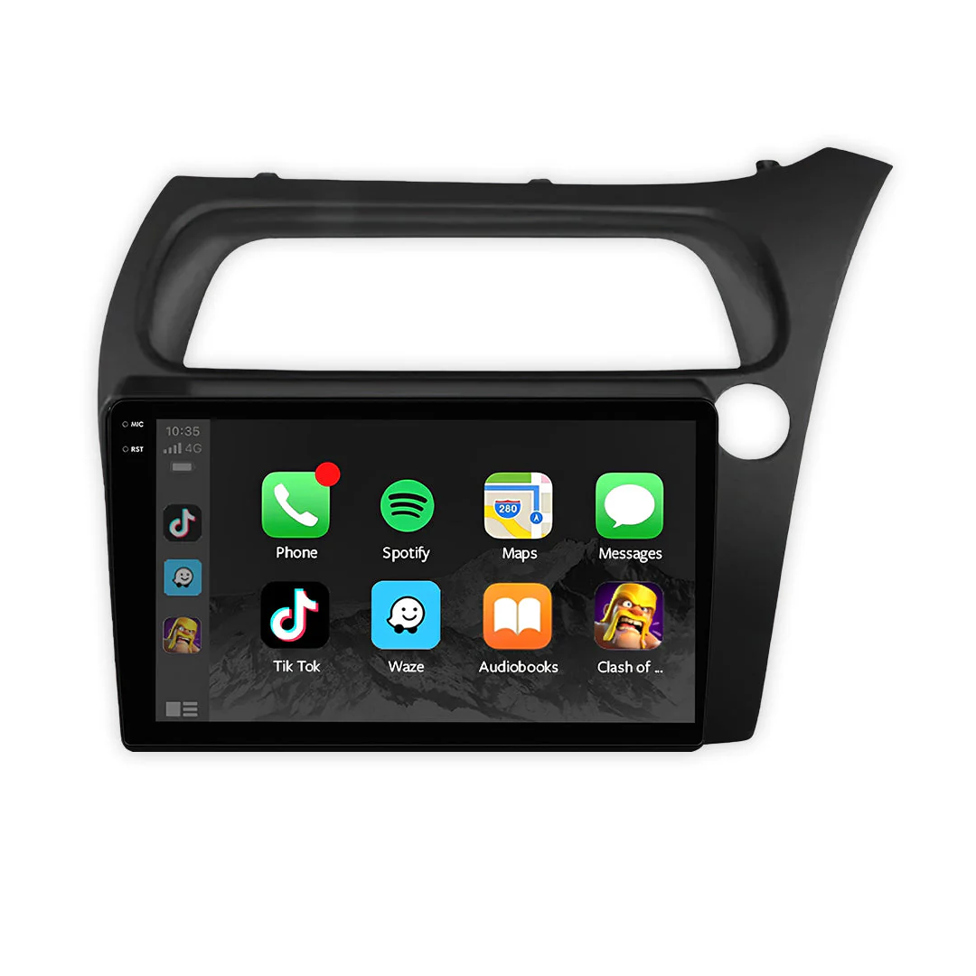 Honda Civic (2005 - 2011) 9" Wireless Android 16 Android Player for Apple CarPlay / Android Auto - Image 2