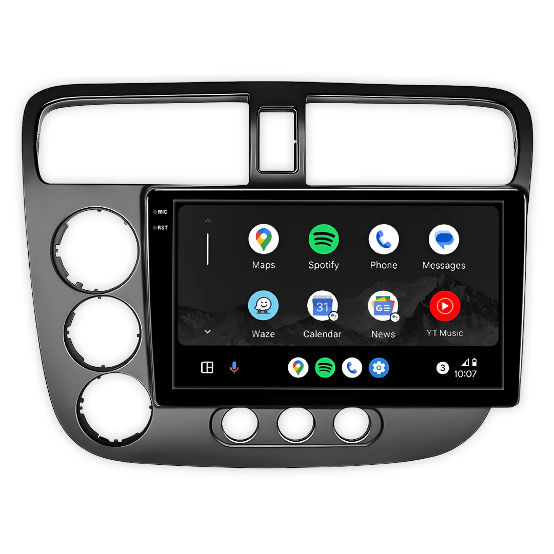 Honda Civic (2006 - 2012) Autoestéreo Android 9" Inalámbrico con CarPlay y Android Auto - Image 3