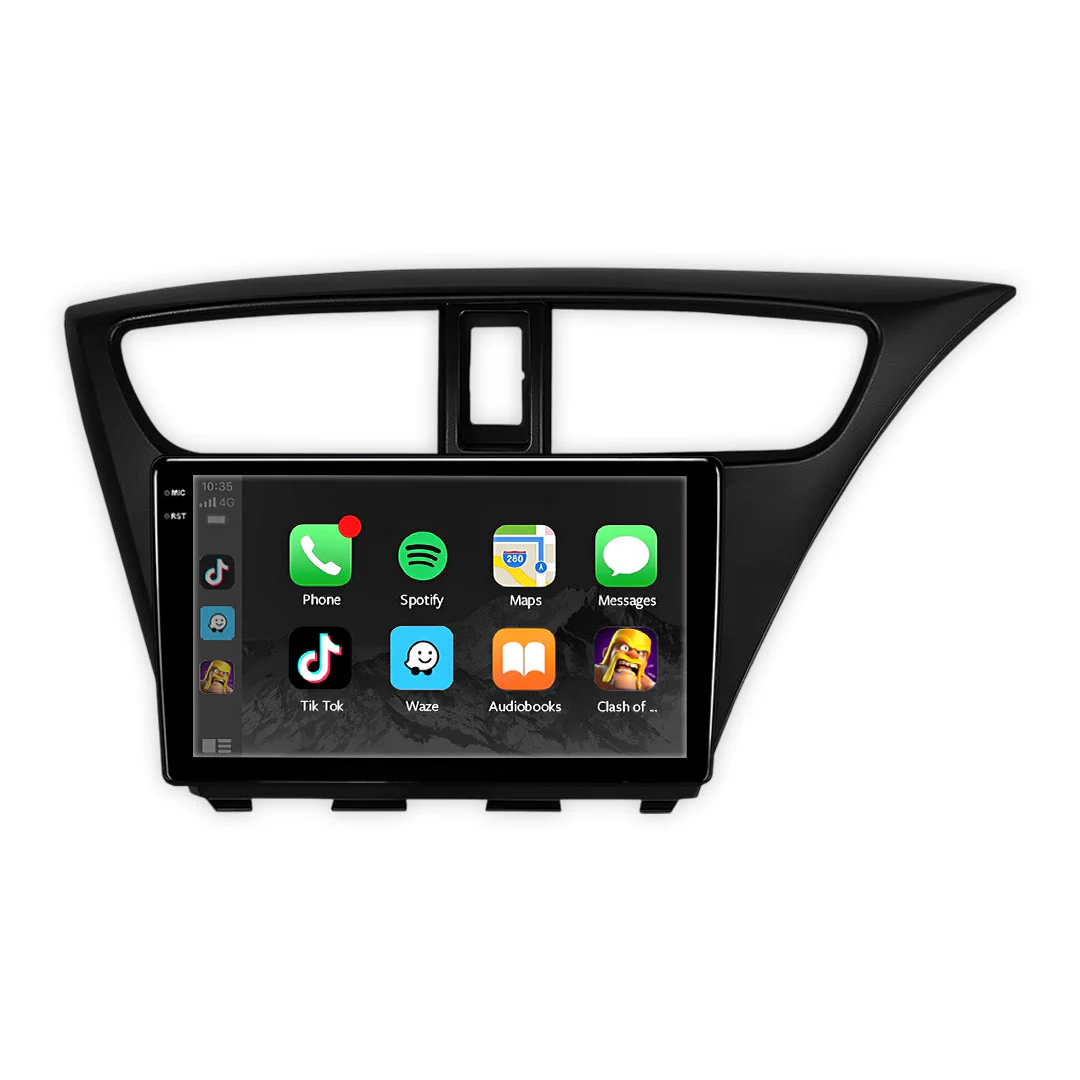 Honda Civic (2011 - 2015) 9" Wireless Android 16 Android Player for Apple CarPlay / Android Auto - Image 2