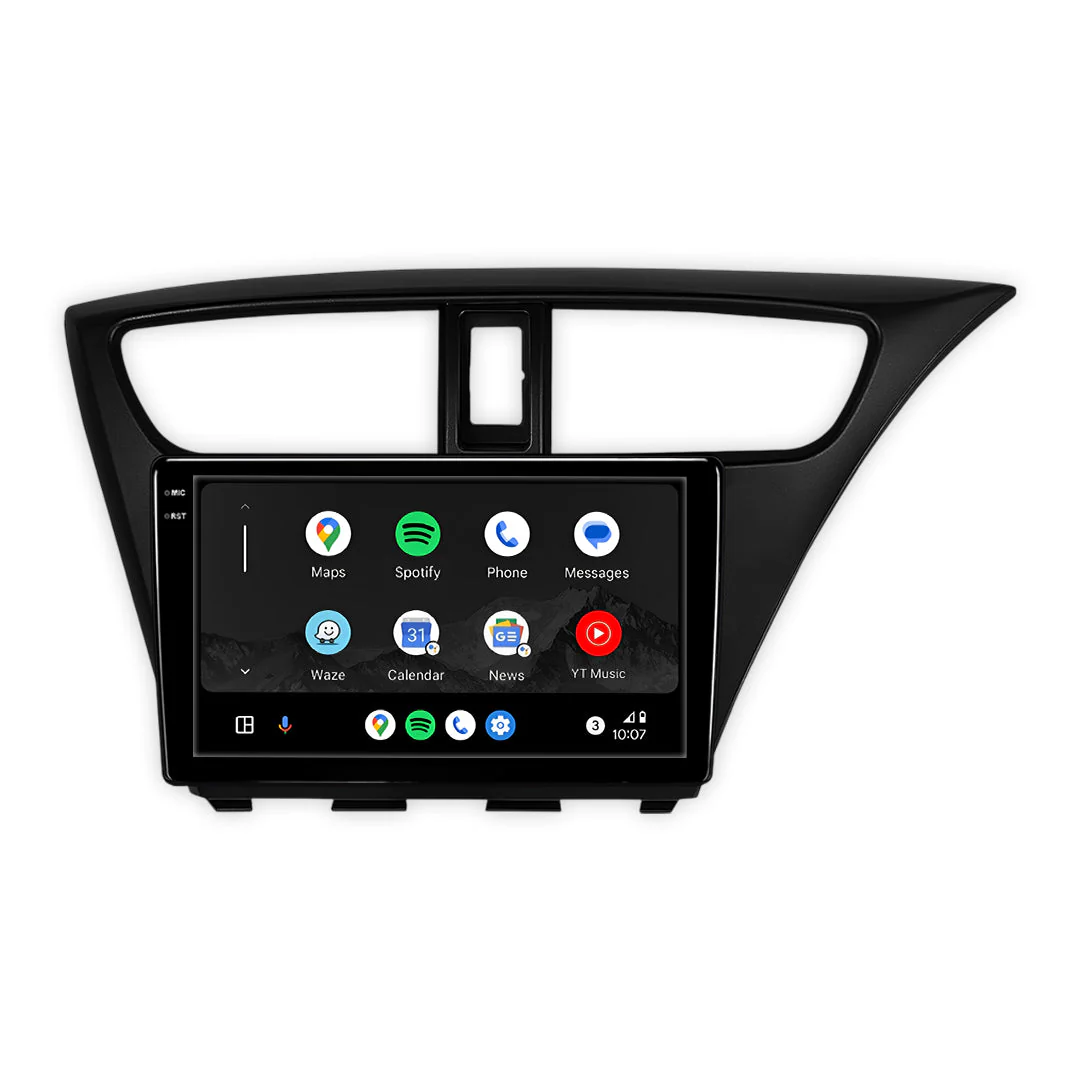 Honda Civic (2011 - 2015) 9" Wireless Android 16 Android Player for Apple CarPlay / Android Auto - Image 3