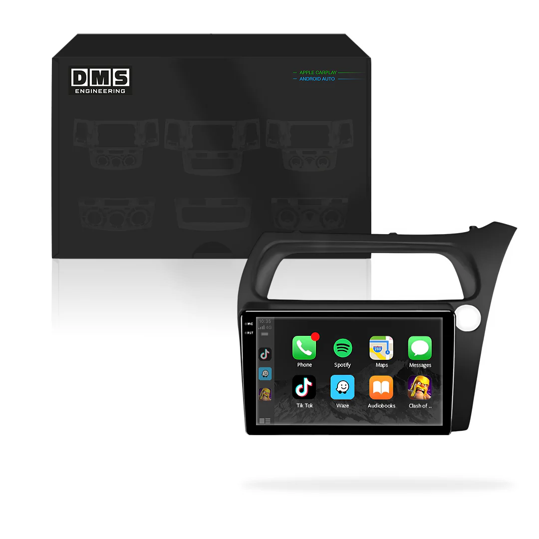 Honda Civic FD / FK (2006 - 2011) 9" Wireless Android 13 Touchscreen Stereo for Apple CarPlay / Android Auto