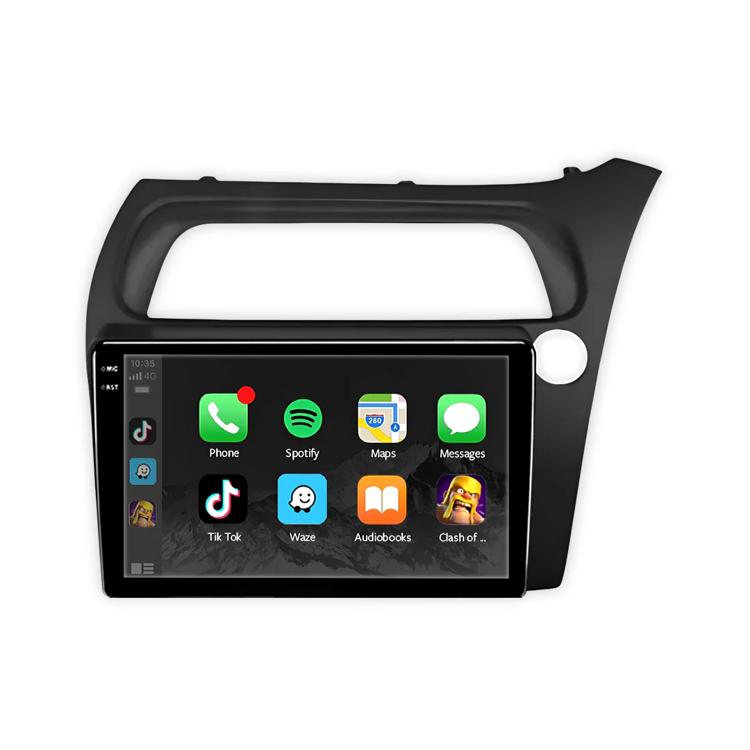 Honda Civic FD / FK (2006 - 2011) 9" Wireless Android 13 Touchscreen Stereo for Apple CarPlay / Android Auto - Image 2