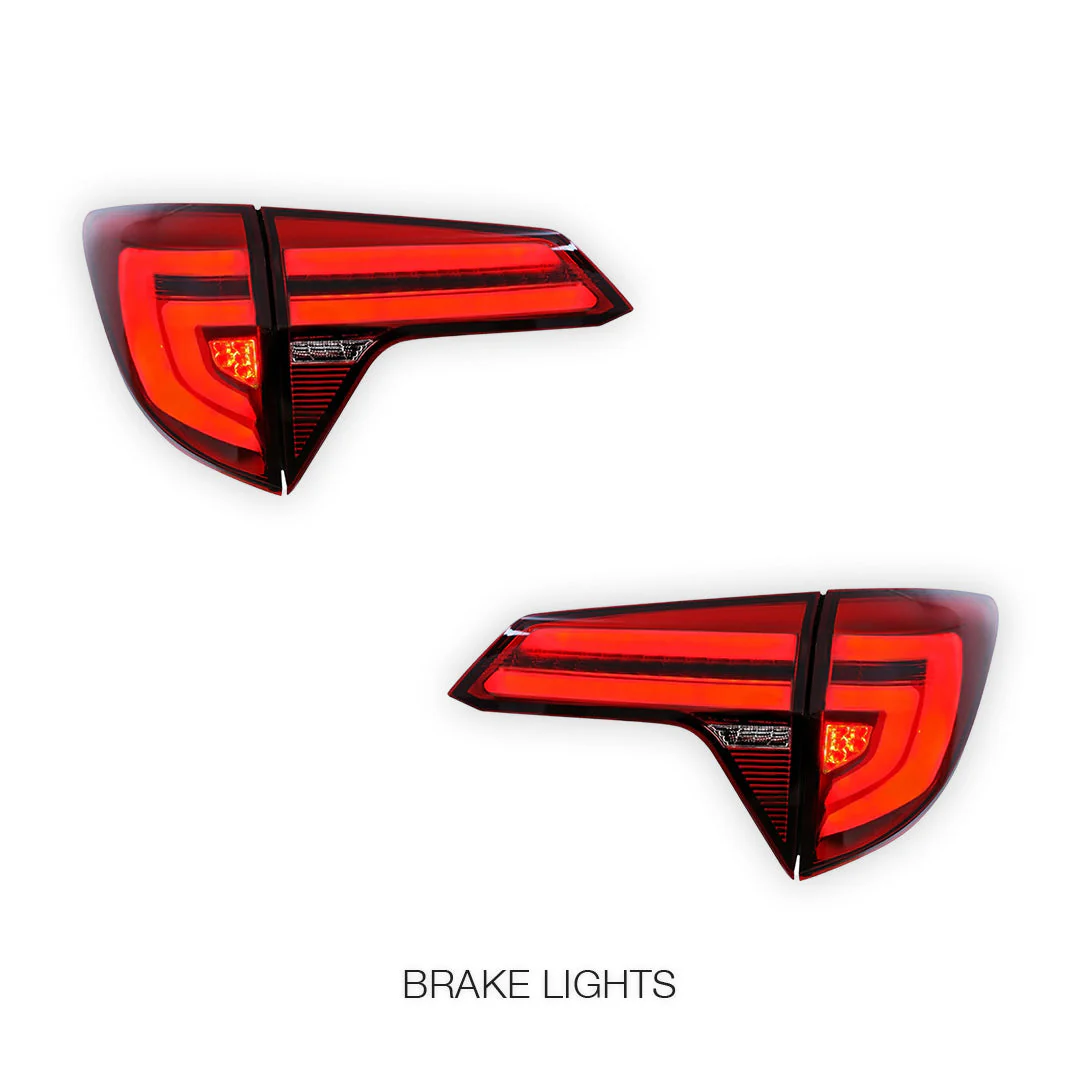 Honda HR-V RU (2014 - 2019) Red Sequential LED Tail Lights LH + RH - Image 4