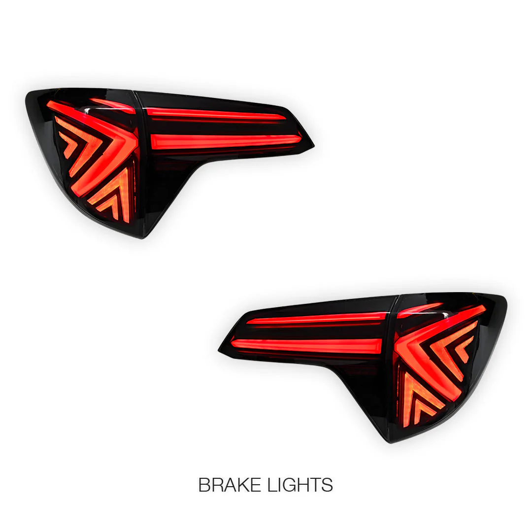 Honda HR-V RU (2014 - 2019) Smoked Union Jack Style Sequential LED Tail Lights LH + RH - Image 4