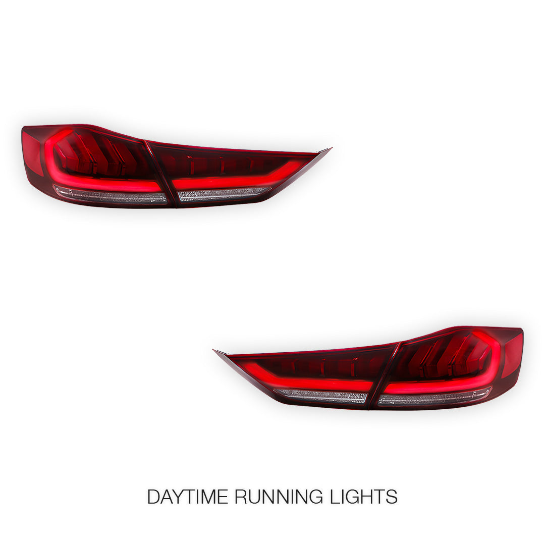 Hyundai Elantra AD Series 1 (2016 - 2018) Sequential Red Tail Lights LH + RH - Image 3