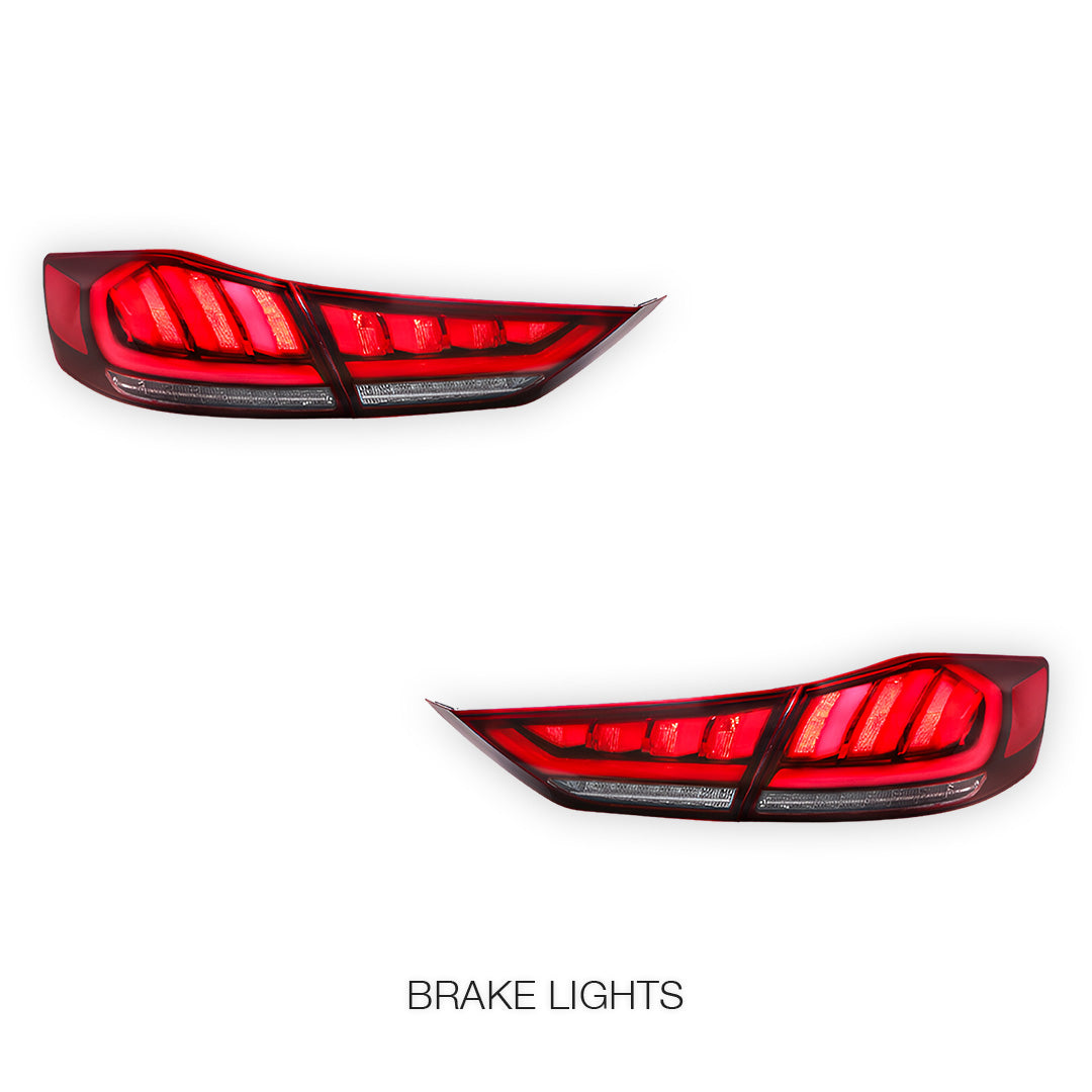 Hyundai Elantra AD Series 1 (2016 - 2018) Sequential Red Tail Lights LH + RH - Image 5