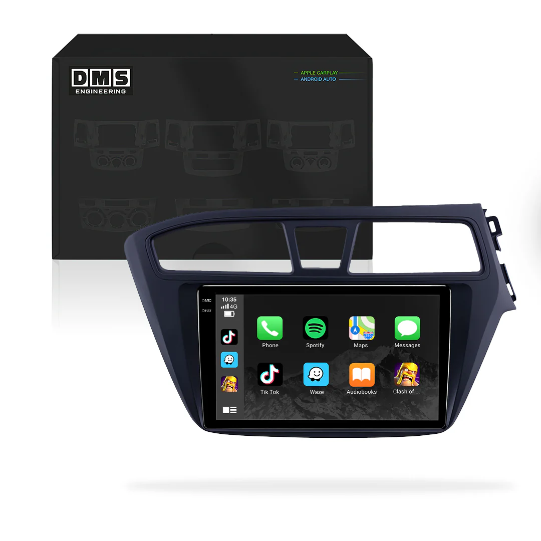Hyundai i20 (2016 - 2018) 9" Wireless Android 15 Touchscreen Stereo for Apple CarPlay / Android Auto