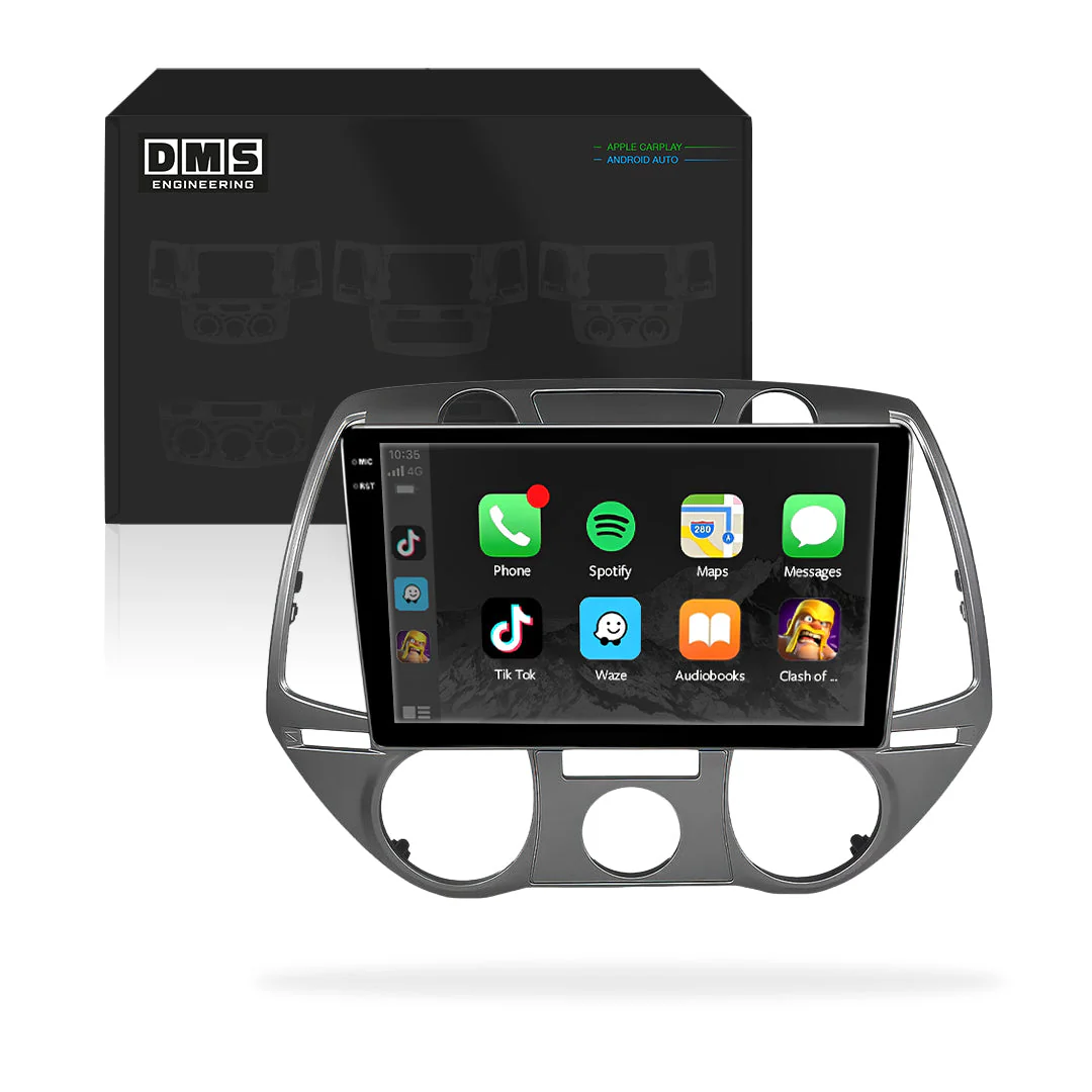 Hyundai i20 PB Series 1 (2010 - 2012) 9" 13.3" Wireless Android 16 Android Player for Apple CarPlay / Android Auto