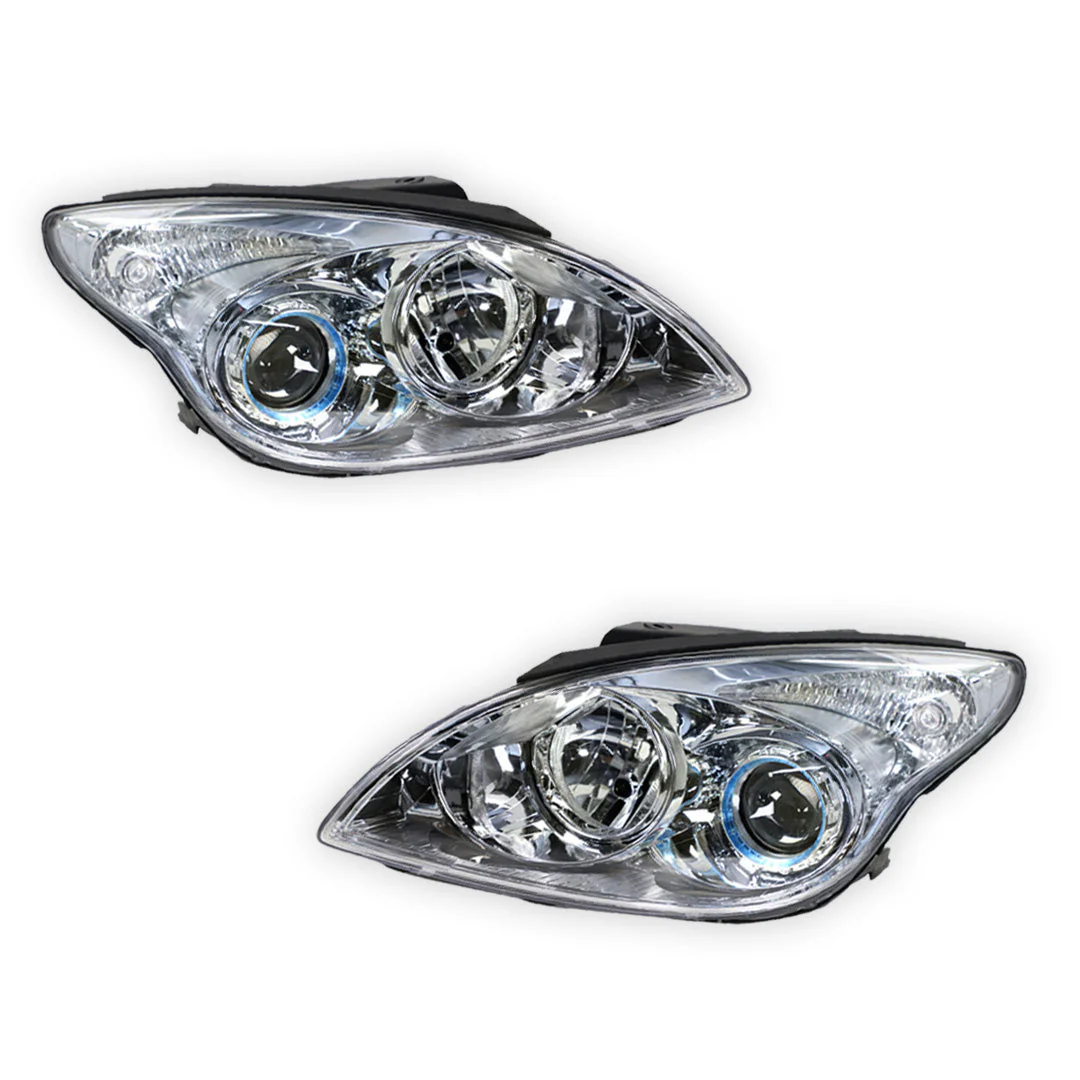 Hyundai i30 FD (2007 - 2012) OEM Style Headlights LH + RH - Image 3