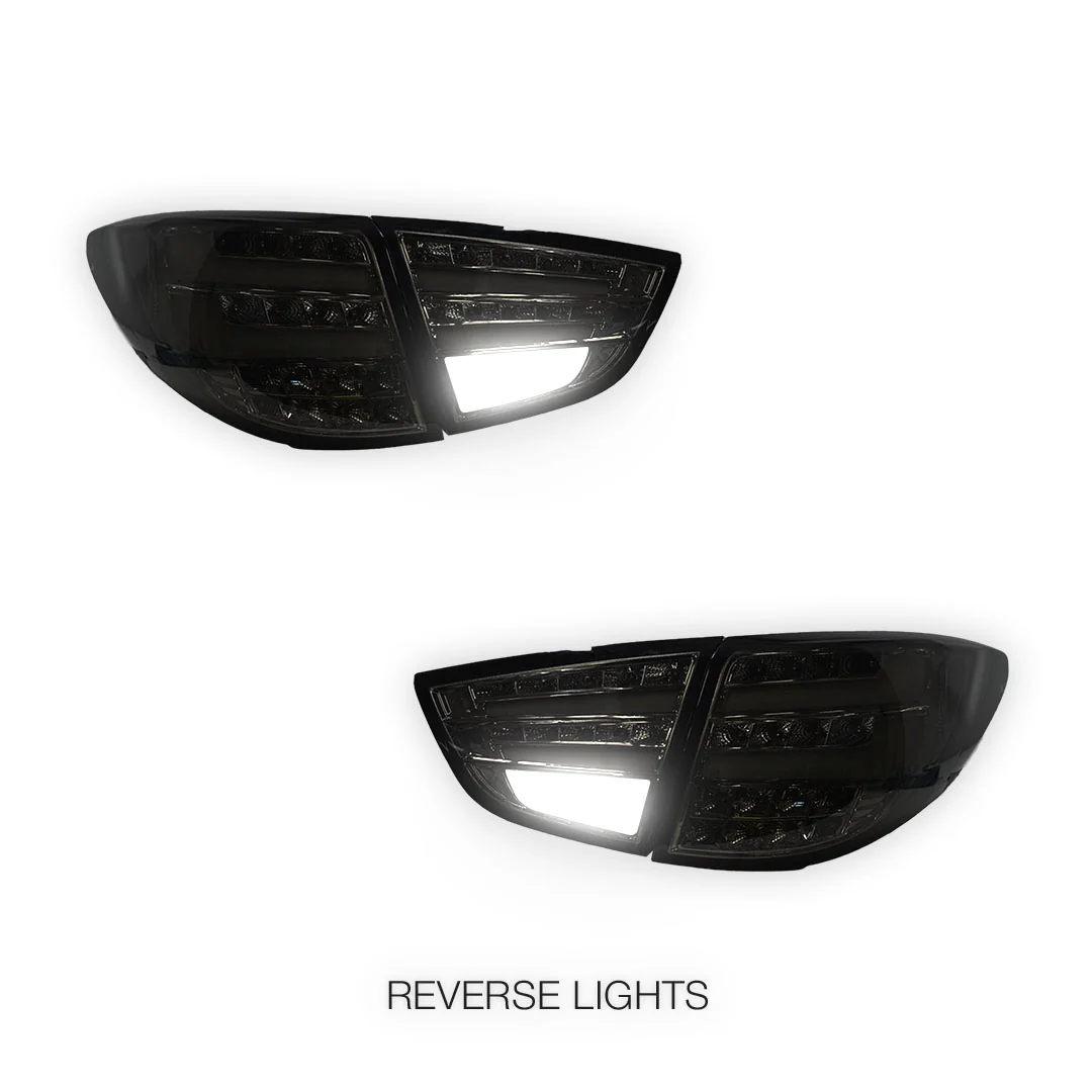 Hyundai ix35 LM (2009 - 2015) Smoked Black Full LED Tail Lights LH + RH - Image 6