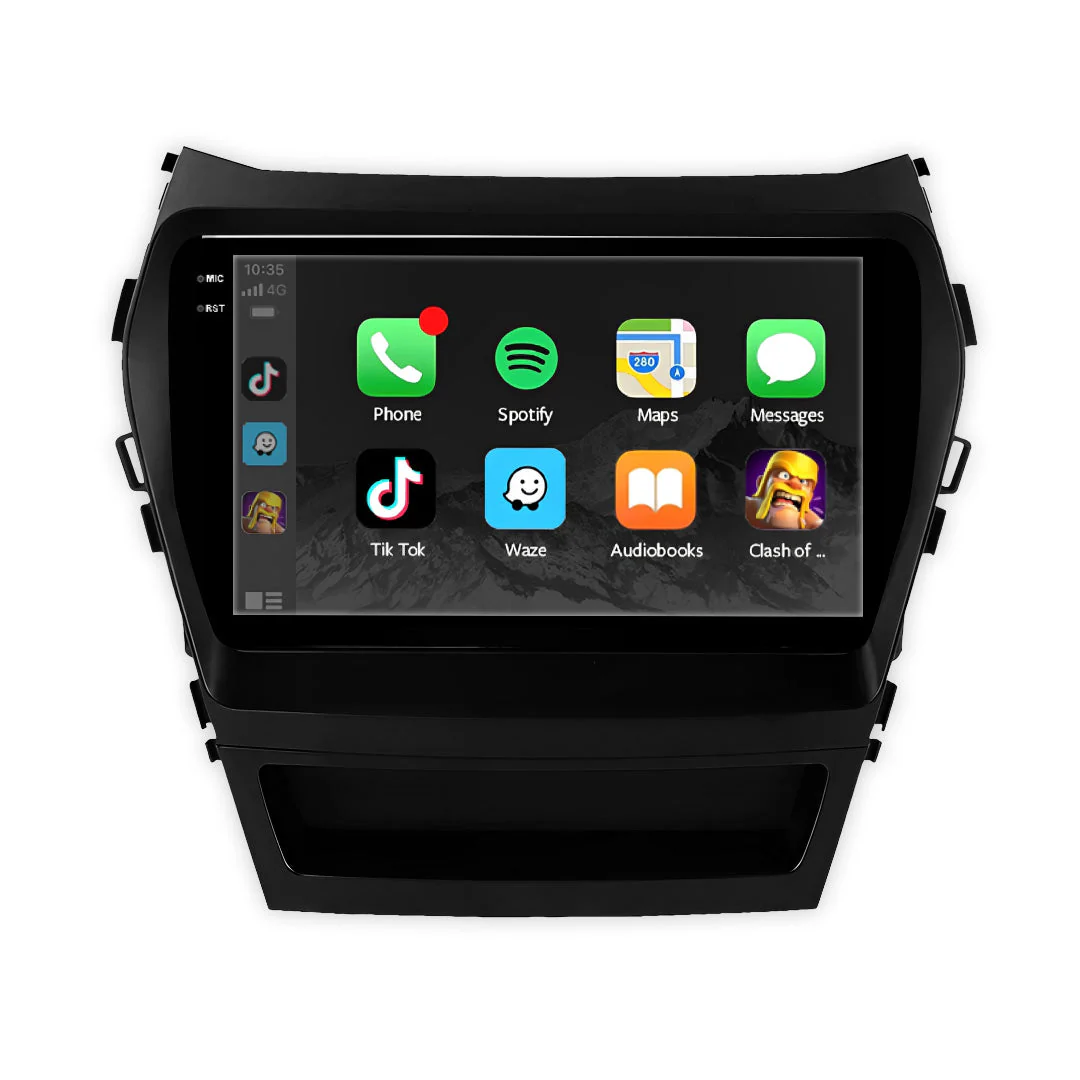 Hyundai Santa Fe DM (2013 - 2018) 9" 13.3" Wireless Android 16 Head Unit for Apple CarPlay / Android Auto Small Factory Screen - Image 2