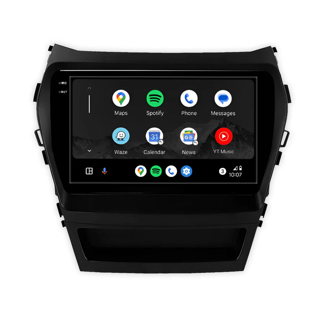 Hyundai Santa Fe DM (2013 - 2018) 9" 13.3" Wireless Android 16 Head Unit for Apple CarPlay / Android Auto Small Factory Screen - Image 3