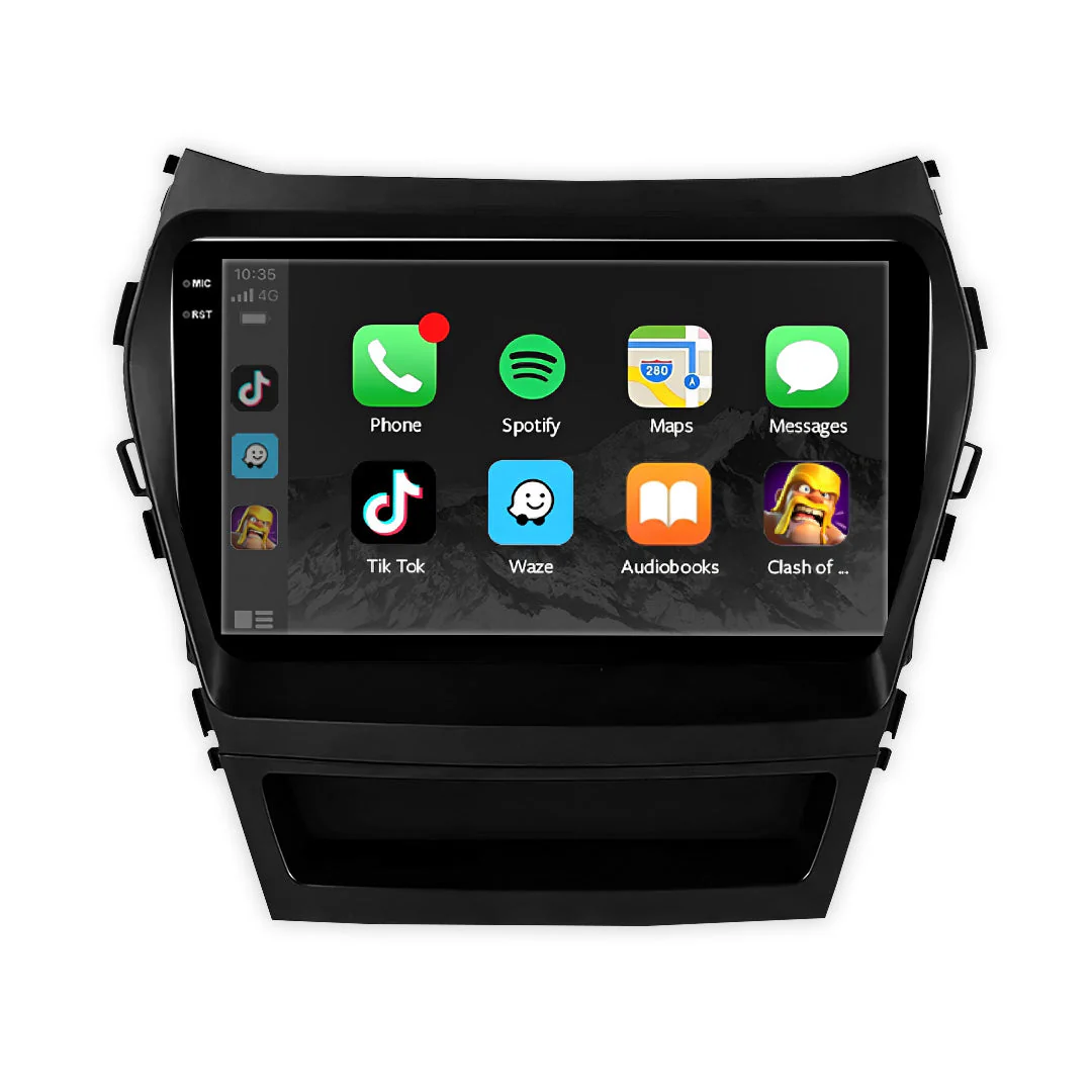 Hyundai Santa Fe DM (2013 - 2018) 9" 13.3" Wireless Android 16 Head Unit for Apple CarPlay / Android Auto Large Factory Screen - Image 2