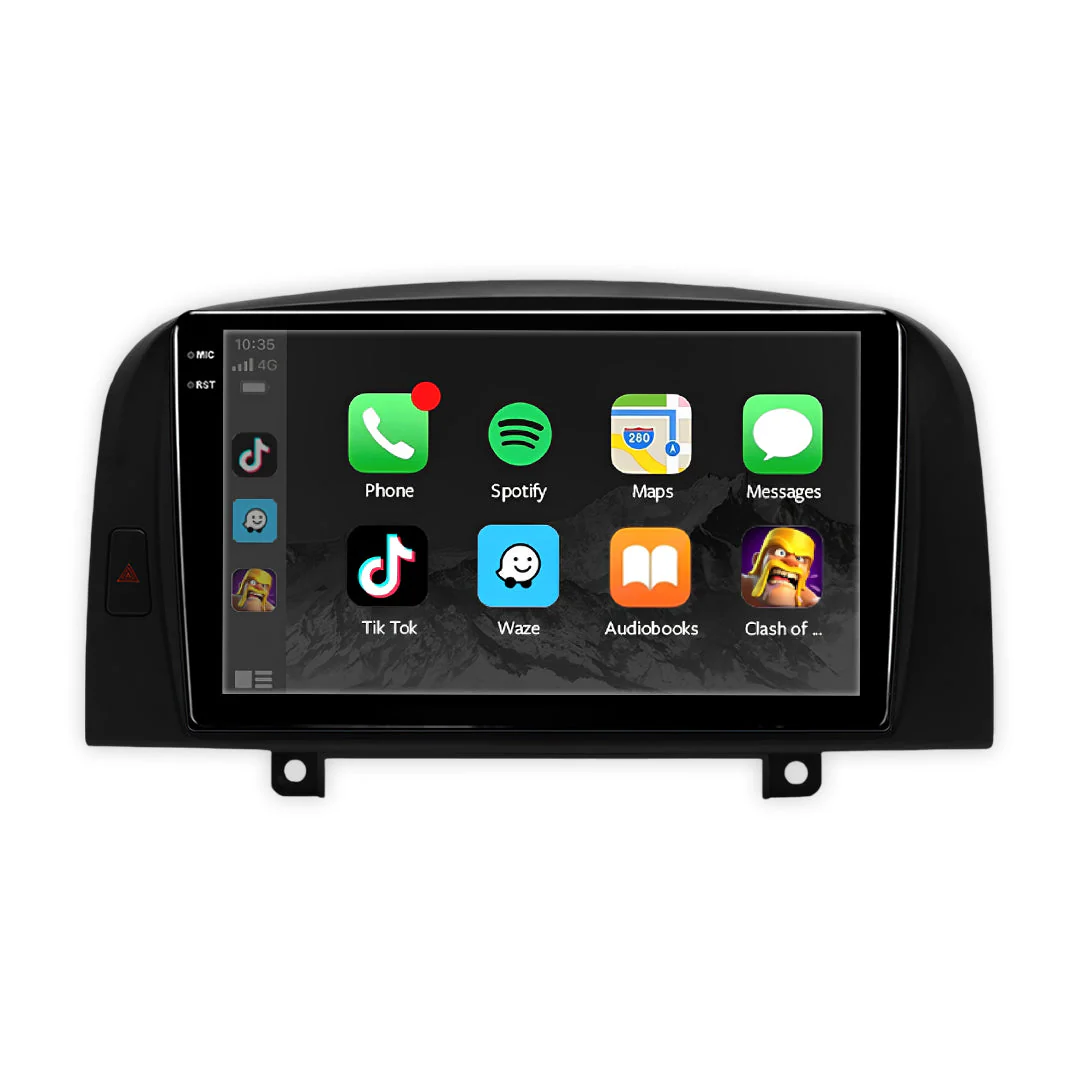 Hyundai Sonata NF (2006 - 2008) 9" 13.3" Android Screen – Android 16, Wireless Apple CarPlay & Android Auto - Image 2