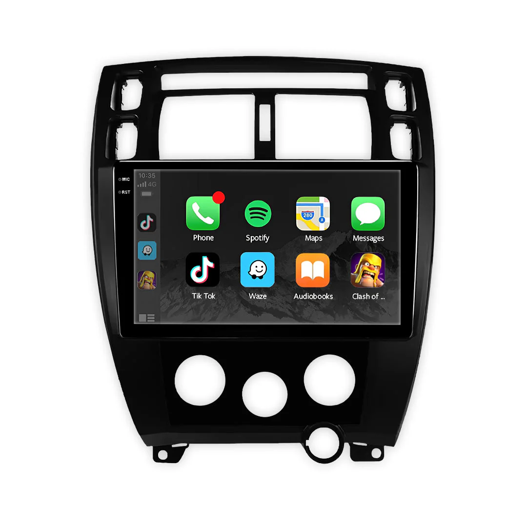 Hyundai Tucson JM (2004 - 2009) 10" 13.3" Wireless Android 16 Car Stereo for Apple CarPlay / Android Auto - Image 2