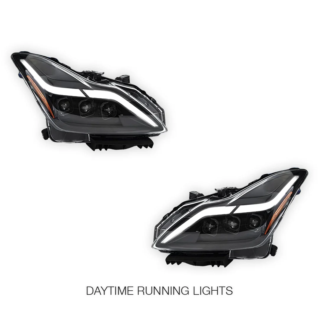 Infiniti G37 (2008 - 2013) LED DRL Dual Projector Headlights LH + RH - Image 2