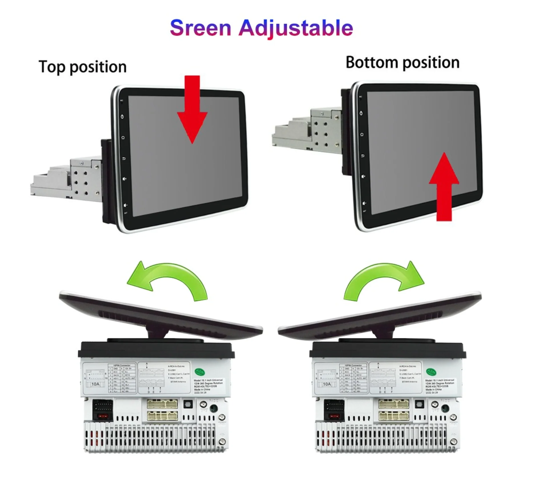 Isuzu D-MAX RA (2002 - 2008) 10.1" Double DIN Wireless Android 16 Android Player for Apple CarPlay / Android Auto - Image 4