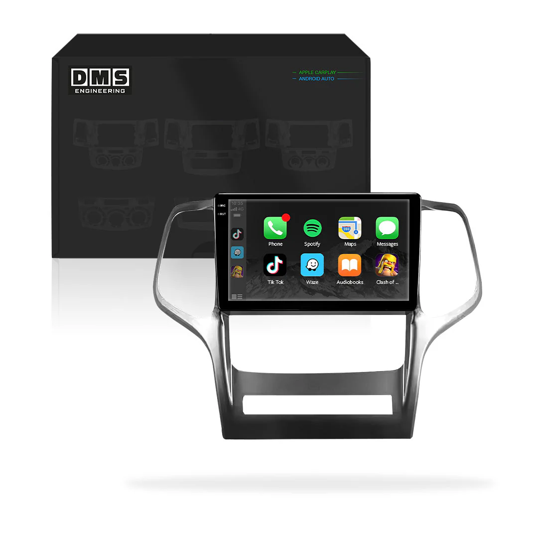 Jeep Grand Cherokee WK / WK2 (2008 - 2013) 9" 13.3" Wireless Android 16 Car Stereo for Apple CarPlay / Android Auto