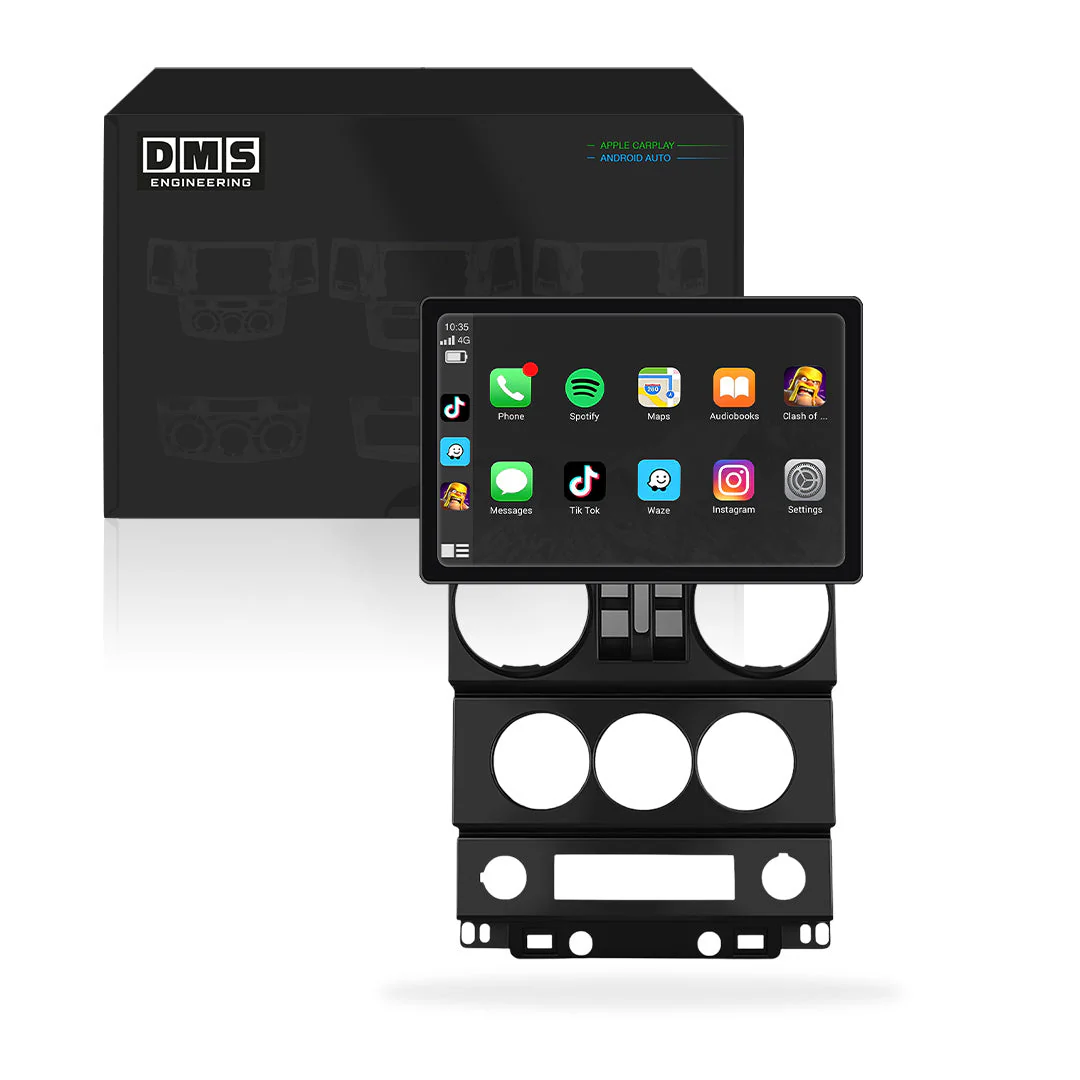 Jeep Wrangler JK 4-Door (2007 - 2010) 9" 13.3" Wireless Android 16 Head Unit for Apple CarPlay / Android Auto - Image 4