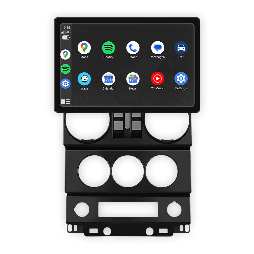 Jeep Wrangler JK 4-Door (2007 - 2010) 9" 13.3" Wireless Android 16 Head Unit for Apple CarPlay / Android Auto - Image 6