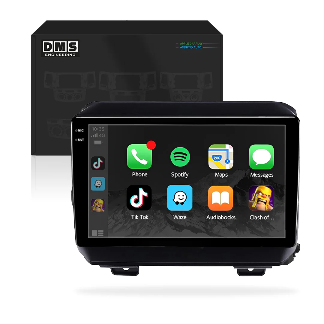 Jeep Wrangler JL (2018 - 2020) 10" Wireless Android 16 Head Unit for Apple CarPlay / Android Auto